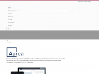 aurea-crm.com Webseite Vorschau