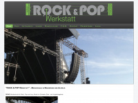 rock-und-pop-werkstatt.de Webseite Vorschau