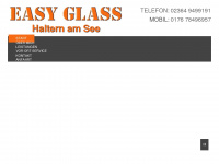 easyglass-haltern.de Webseite Vorschau