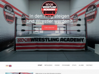 wrestling-academy.de Webseite Vorschau