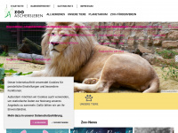 aschersleben-zoo.de Webseite Vorschau