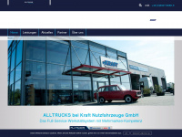 kraft-alltrucks.com Webseite Vorschau