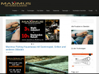 maximus-fishing.de Webseite Vorschau