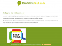 storytelling-toolbox.ch Webseite Vorschau