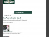 dulcic-motori.de Webseite Vorschau