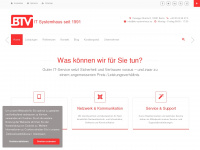 btv-systemhaus.com Webseite Vorschau