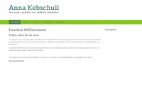 anna-kebschull.de Webseite Vorschau