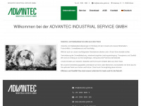 advantec-is.de Webseite Vorschau
