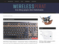 wirelesspirat.com Webseite Vorschau