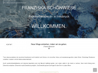 franziska-schoenwiese.com Webseite Vorschau