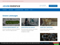 codebalance.com Webseite Vorschau