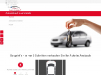 autoankauf-ansbach.de Webseite Vorschau