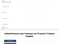 friteusen-profi.de Webseite Vorschau