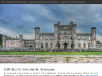 loi-monuments-historiques.me Webseite Vorschau