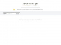 3architektur.de Webseite Vorschau