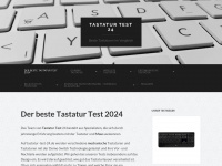 tastatur-test-24.de Webseite Vorschau