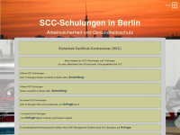scc-schulung-berlin.de Webseite Vorschau