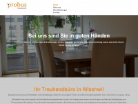 probustreuhand.ch Webseite Vorschau