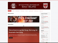 stadtfeuerwehr-bad-iburg.de Webseite Vorschau