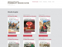 pfarrblatt-region-olten.ch Webseite Vorschau