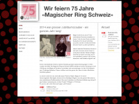 magie-schweiz.ch Webseite Vorschau