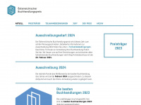 oesterreichischer-buchhandlungspreis.at Webseite Vorschau