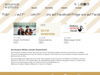 museum-wattens.com Webseite Vorschau