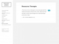 resourcetherapy.at Webseite Vorschau
