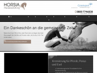 pferdekrematorium-horsia.de Webseite Vorschau
