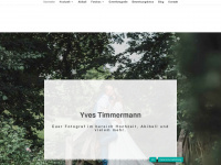 yves-timmermann.de Webseite Vorschau
