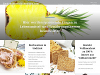 foodandnutritionbymona.com Webseite Vorschau