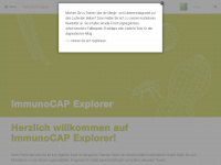 immunocapexplorer.com Webseite Vorschau