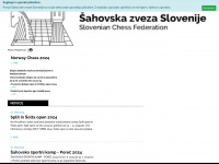 sah-zveza.si Webseite Vorschau