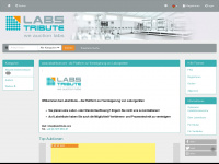 labstribute.com Webseite Vorschau