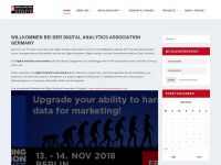 digital-analytics-association.de Webseite Vorschau