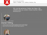 team-alpen.com Webseite Vorschau