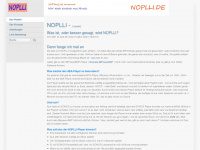 noplli.de Webseite Vorschau