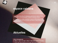 espace-caldana.ch Webseite Vorschau