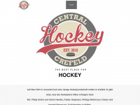 centralhockey.de Webseite Vorschau