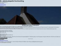 jakobuskapelle.de Webseite Vorschau