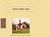 painted-dream-ranch.de Webseite Vorschau