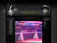 alex-party-dj.de Webseite Vorschau