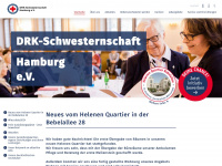 schwesternschaft-hamburg.drk.de Webseite Vorschau