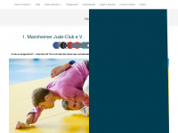 1-mannheimer-judo-club.de Webseite Vorschau