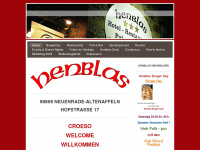 henblas.com Webseite Vorschau