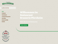 brasserie-pforzheim.de Webseite Vorschau