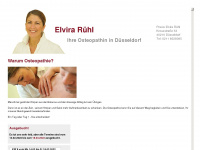 elvira-ruehl.de Webseite Vorschau