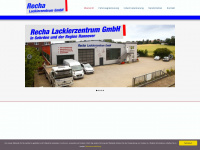recha-lack.de Webseite Vorschau