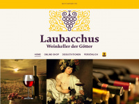 laubacchus.ch Webseite Vorschau