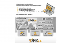 mk24-kredite.de Webseite Vorschau